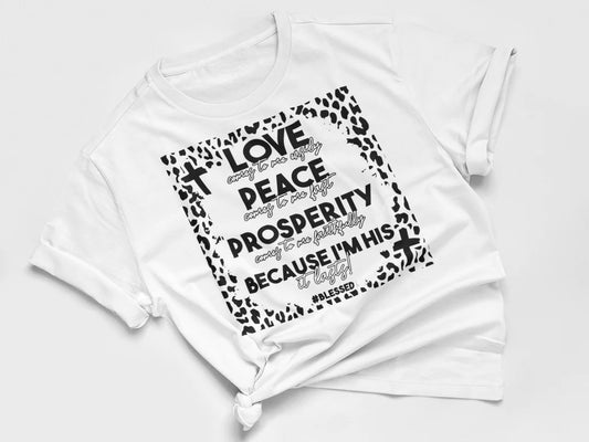 "Love, Peace Prosperity" A collection of hoodies, sweatshirts and t-shirts.