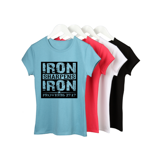 "Iron Sharpens Iron" A collection of hoodies, sweatshirts and t-shirts.
